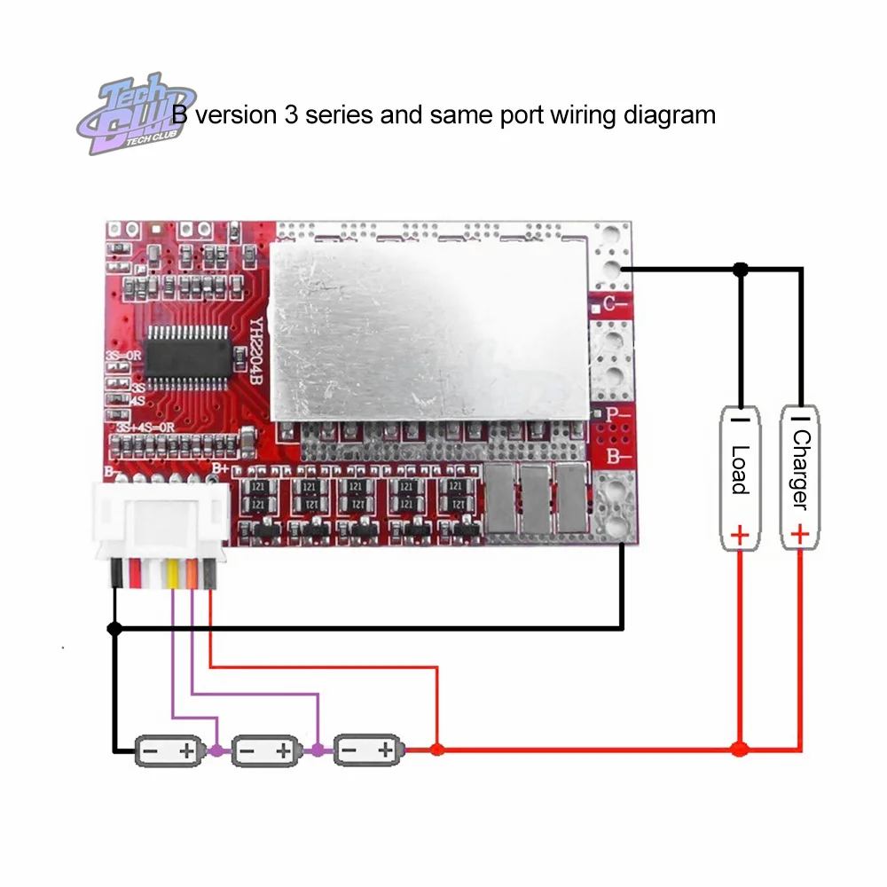 Scheda di protezione della batteria al litio 3S 5S 50A 18650 scheda BMS della batteria 3.2V PO4 con bilanciamento per accessori per utensili elettrici