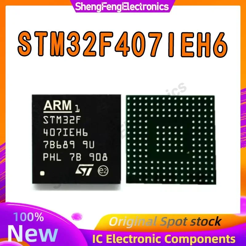 

STM32F407IEH6 BGA-176 32 Bit MCU ARM Single Chip