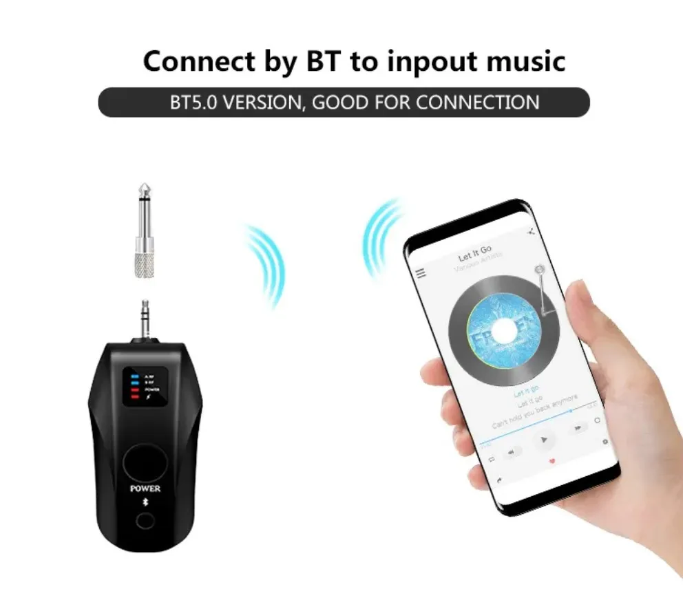 One to two wireless microphone home KTV performance host UHF reverb with Bluetooth microphone D900-2