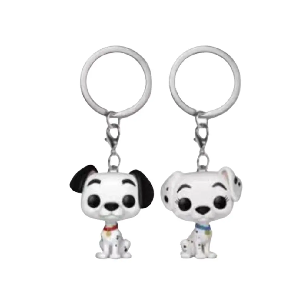New Pocket Keychain Disney Mickey Mouse Scrooge Mcduck Mickey Minnie Vinyl Figure Dolls Model Toys For Children Gift view 5
