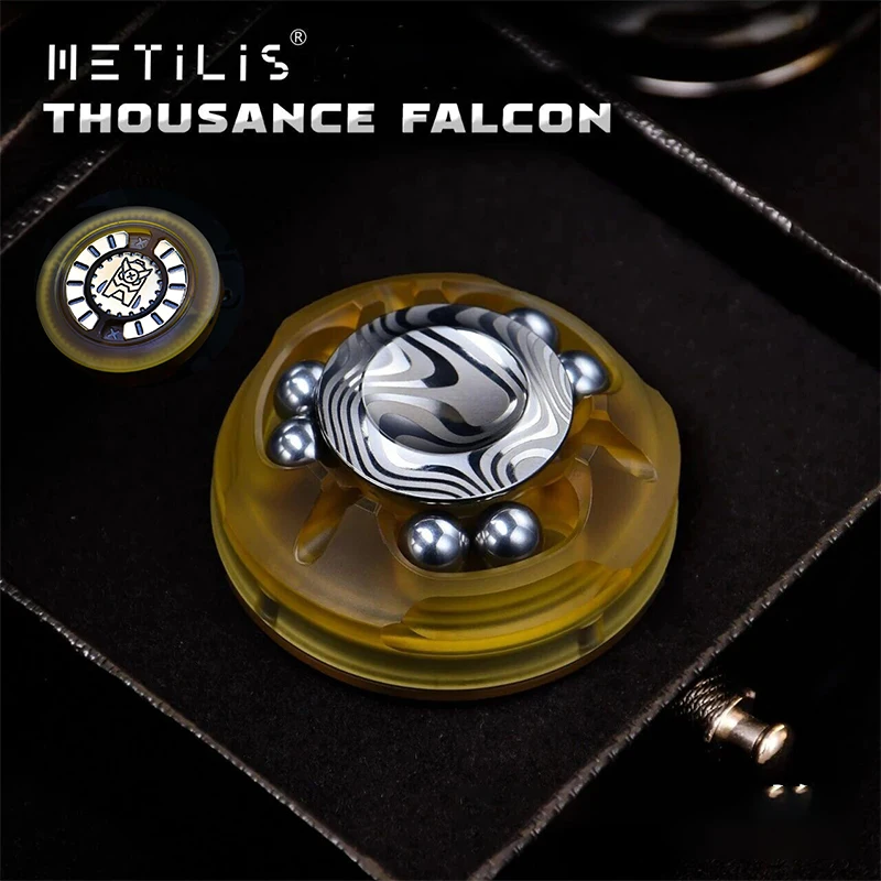 メティリス サウザンス ファルコン ライト フィジェットスピナー METILIS Thousance Falcon Lite フィジェットスピナー EDC メタルフィ