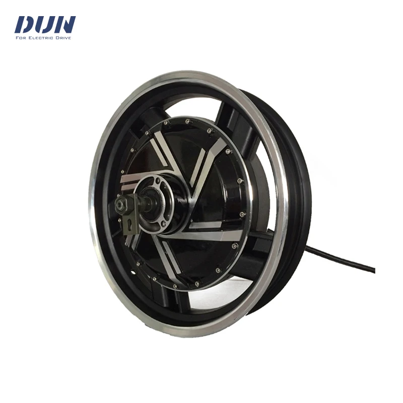 QS273 16*3.0inch 4KW 6KW 8KW WP V3 Brushless DC Hub Motor For Electric Motorcycle