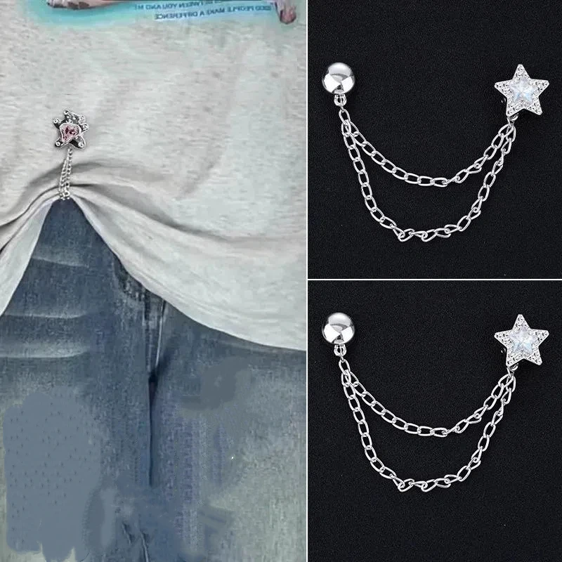 Heart Bear Shape Magnetic Clothing Clips Multi-Function Magnetic Strength Buttons Clips Pinless Brooch Clips For Women Clothes