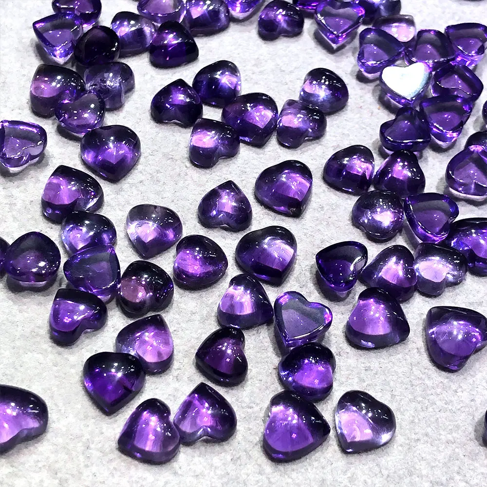 

1pc Natural Stone Crystals Amethyst Mini Heart Gemstones Crystal Stones Minerals Quartz Energy Spiritual Meditation Home Decor