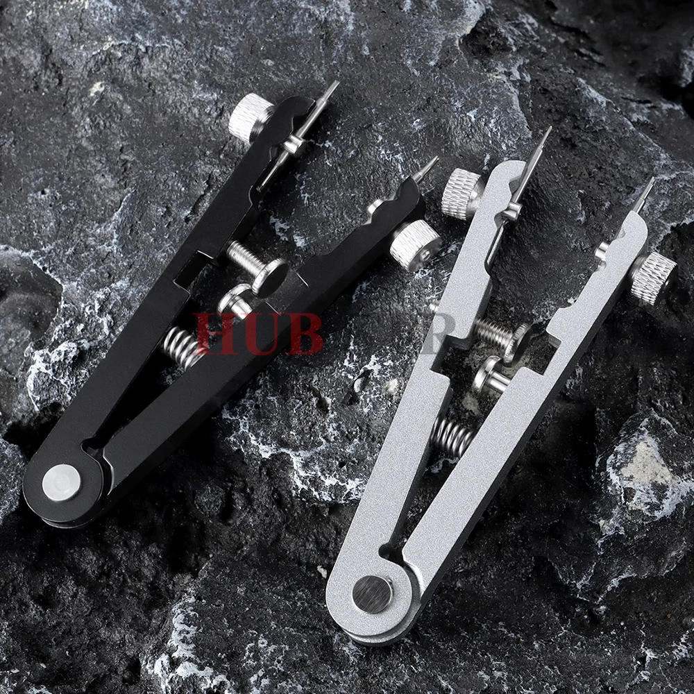 Aluminum Alloy Watch Band Remover Plier Spring Bar V-Shaped Adjuster Watch Strap Repair Tool for Watch Maintenance Accessories