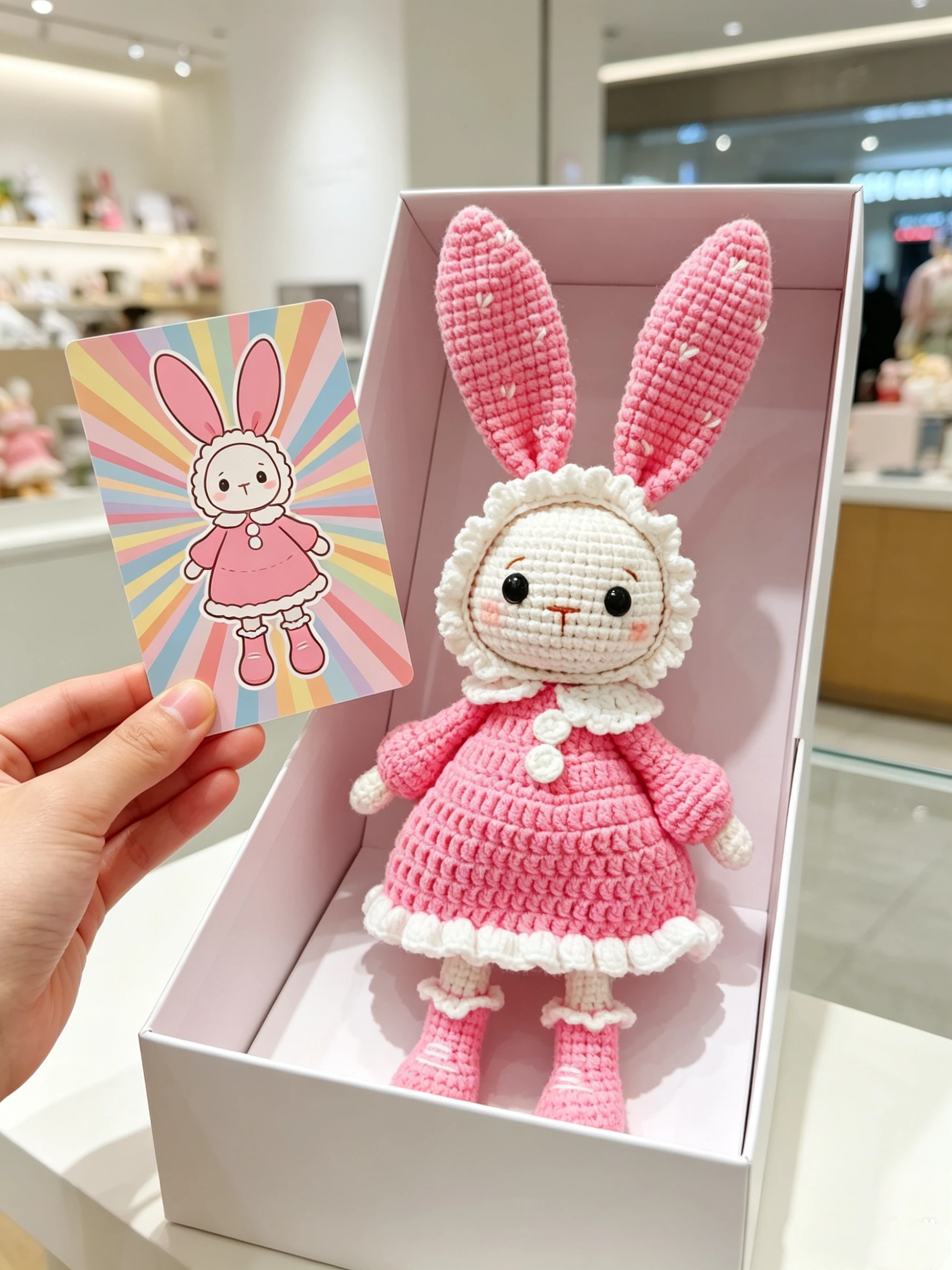poupee-en-fil-de-laine-faite-a-la-main-motif-lapin-crochet-jouet-artisanal-cadeau-creatif-peluche-animal-unisexe-pour-tous-les-ages-sans-marque