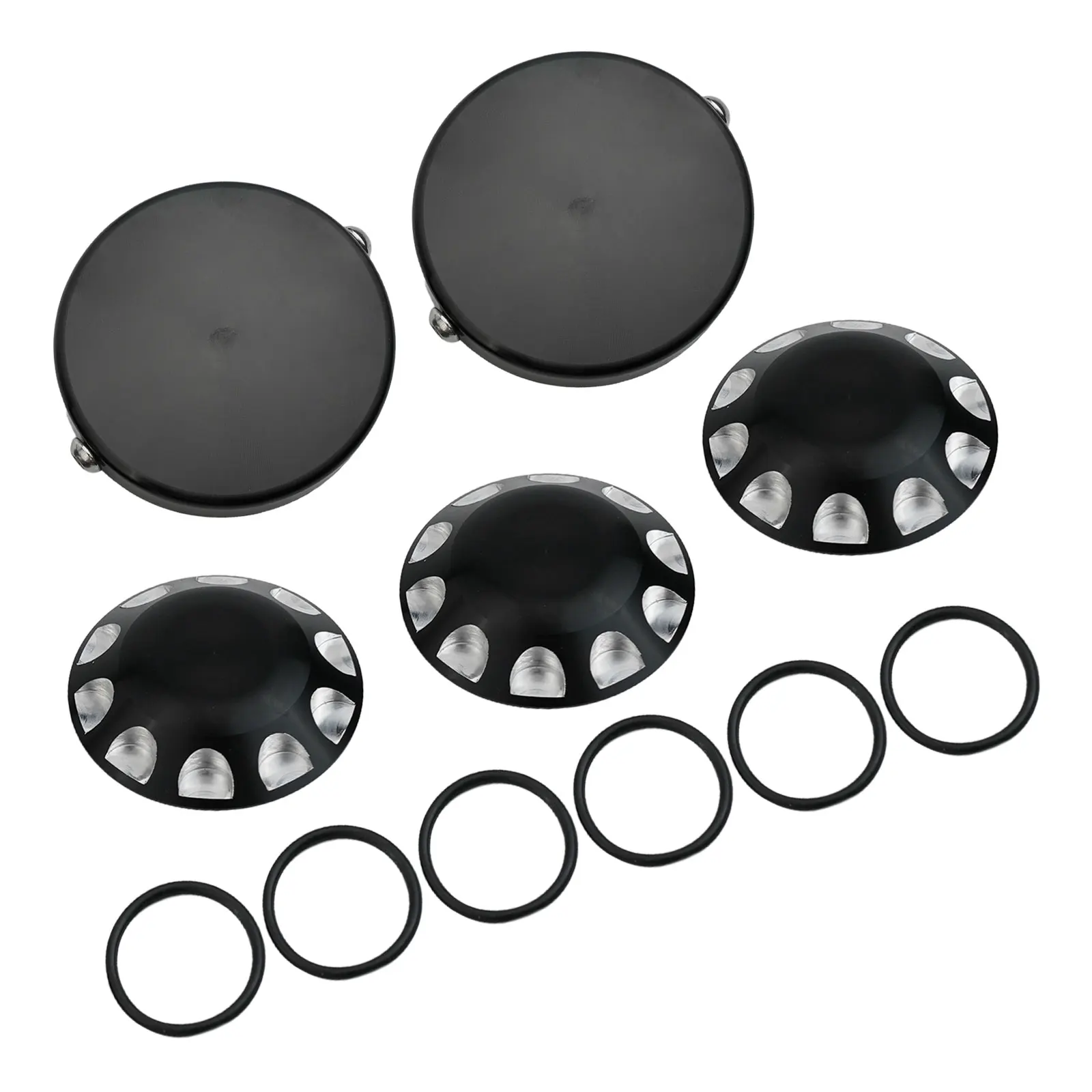 

Aluminum Axle Covers Axle Wheel Bearing Covers Quick Installation Wear-resistant Easy To Use For Axle Replacement