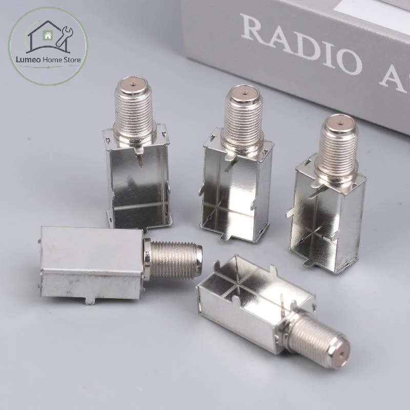 5/10Pcs M Shielding Box Coaxial Cable Connector IF 2414F With Integrated Imperial Threaded Connector High-Speed Data Transfer