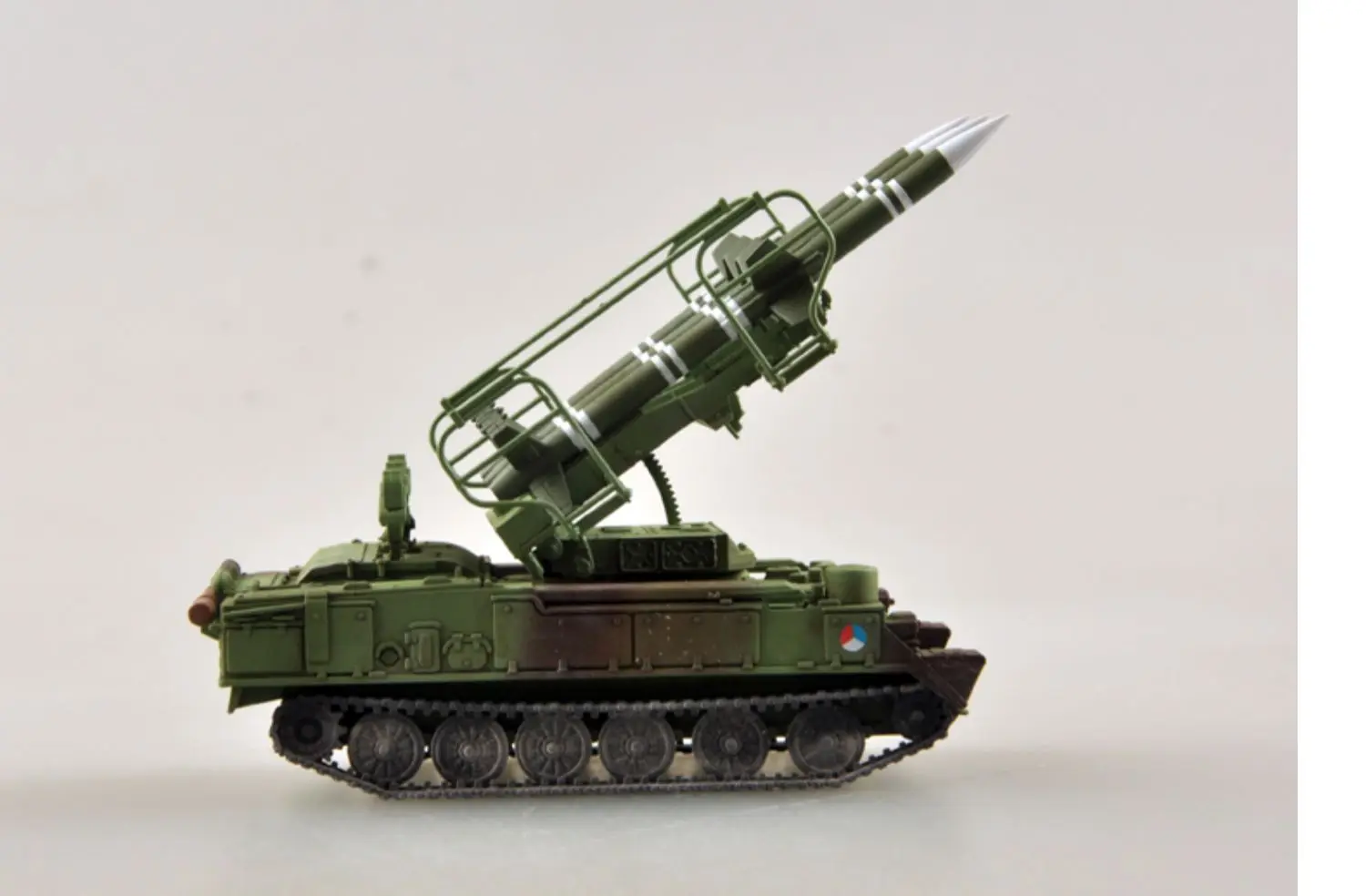 Easymodel 35111 1/72 Sowjetische Luftverteidigungsrakete SAM6 Tschechisches fertiges Militärmodell, statische Kunststoffspielzeugsammlung oder Geschenk