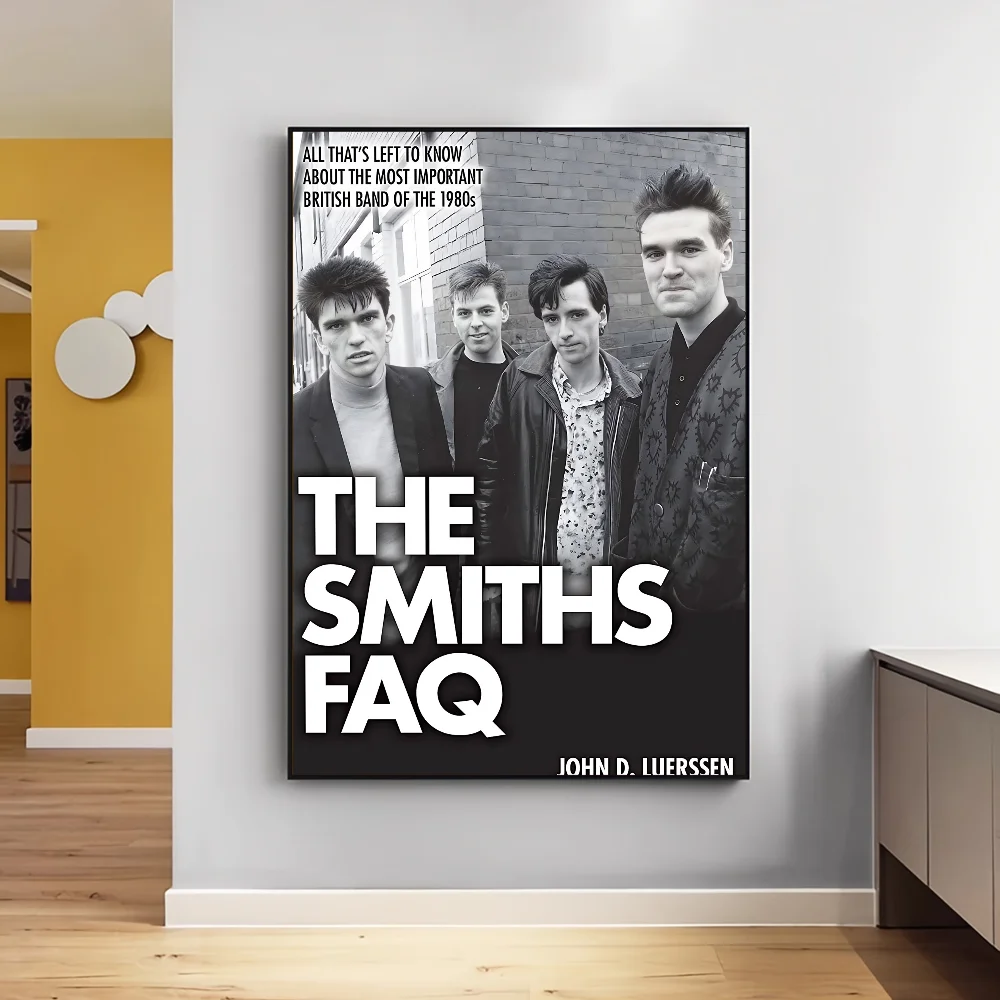 Rock Band The Smiths Movie Sticky Posters Fancy Wall Sticker For Living Room Bar Decoration Vintage Decorative Painting