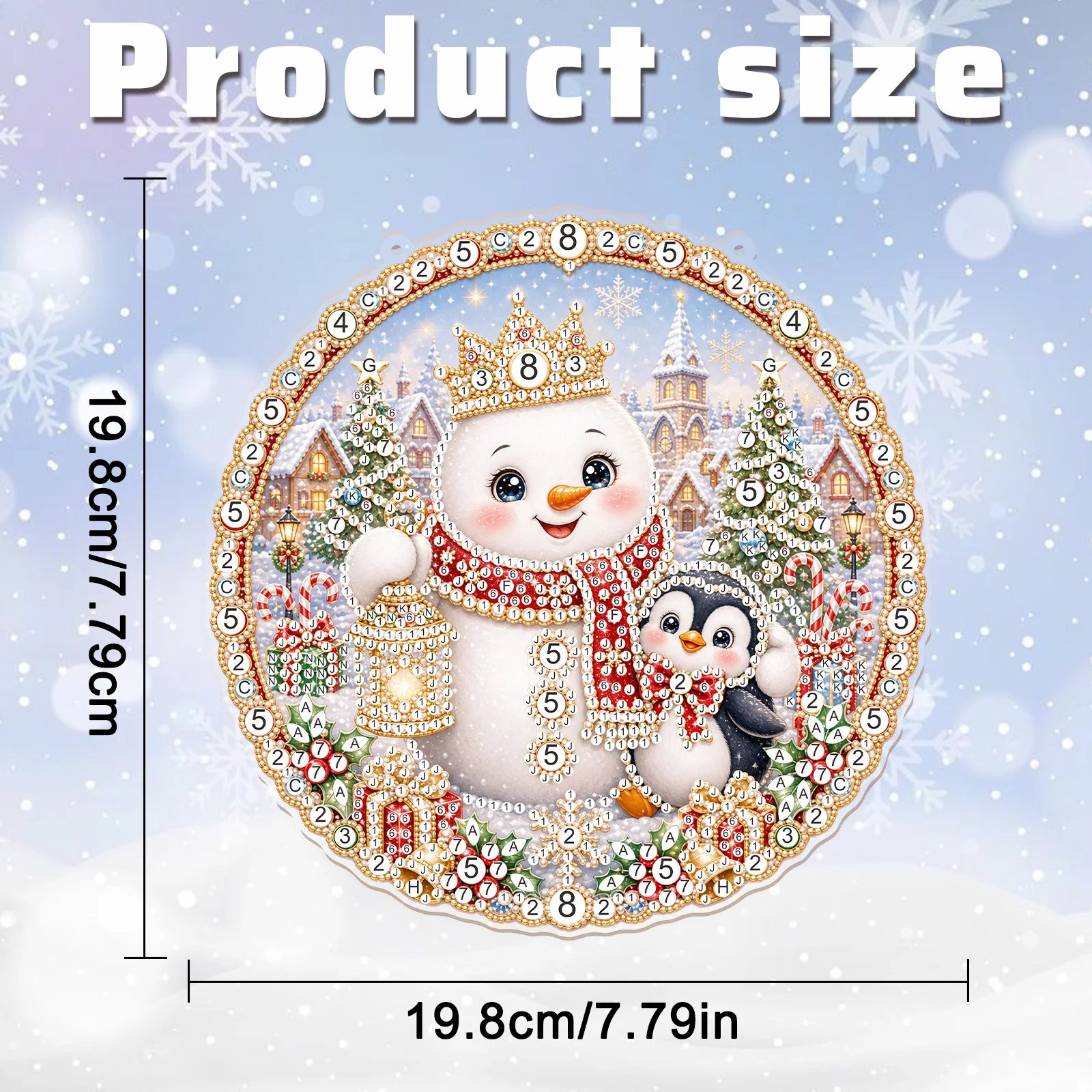 Christmas Pearl Diamond Art Pa - Art Craft For Christmas ulasan dan harga
