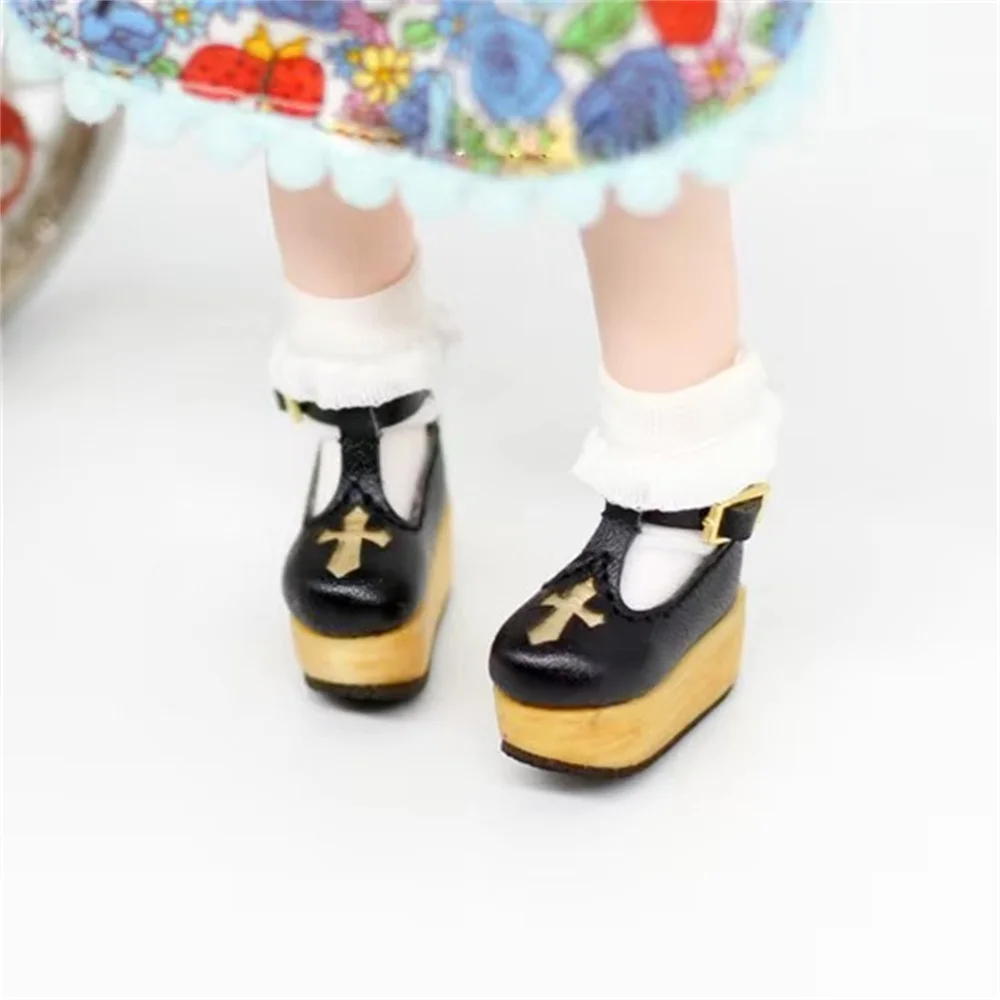 

Blythes doll shoes and OB11 Platform shoes for Blythes Licca AZONE Momoko Holala 1/8 BJD doll shoes doll accessories girl toy