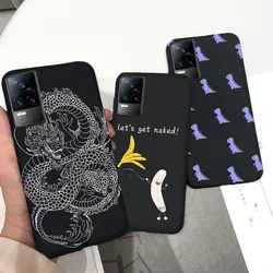 For Vivo V21 2021 Case Cartoon Animals Silicone Soft TPU Capa Back Cover For Vivo V21 5G V2050 VivoV21e V2061 Vivo Y73 4G Funda