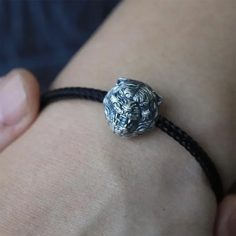 

Tiger Fortune Bead Bracelet - Year of the Tiger DIY Handstring Silver Jewelry