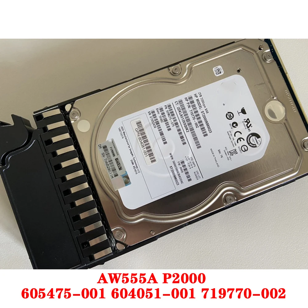 

Для HP AW555A P2000 SAS-FC 2 ТБ 7,2 К 3,5 605475 -001 604051 -001 719770 -002 Жесткий диск