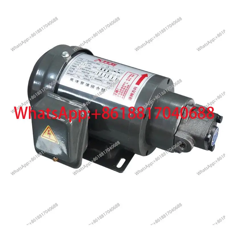 Triangle oil pump cycloidal pump head oil   cold pier oil   motor set 0.19KW/190W TOP-12A