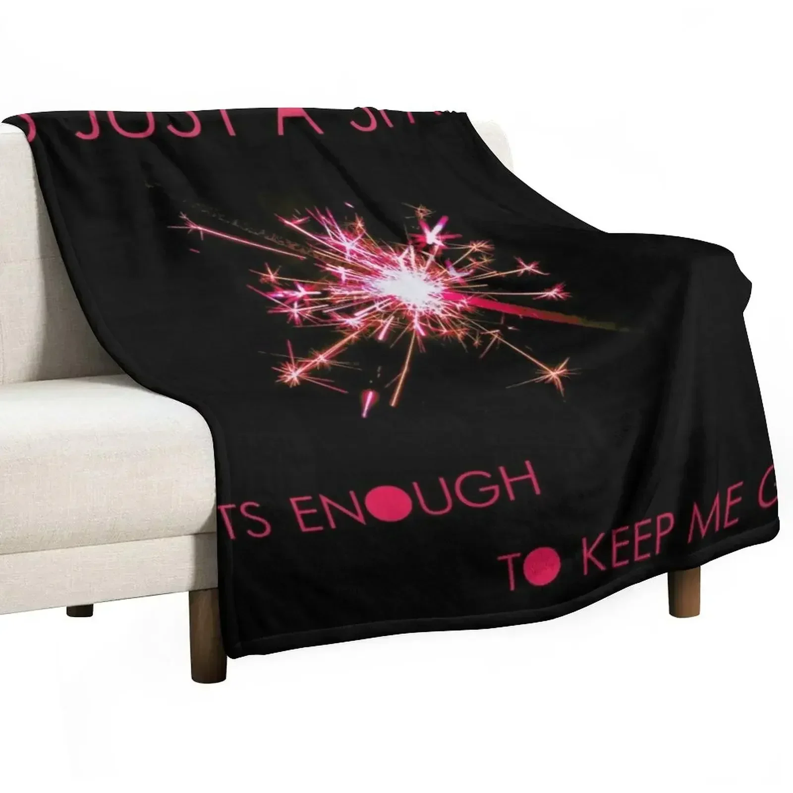 The Final Sparkle Throw Blanket Stylish Decor Blanket Gift for Friends Roommate