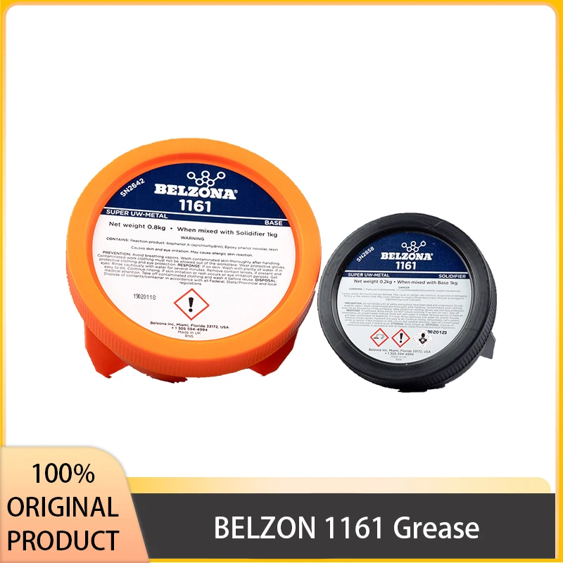 

BELZON 1161 Tank Cabin Super UW Metal Multi-purpose Water and Oil Compatible Repair Material Original British Product