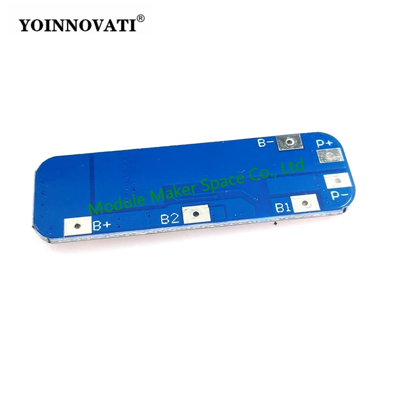 3S 11.1V 12V 12.6V 18650 Lithium Battery Protection Board Overcharge Overdischarge Short Circuit Function 10A Current Limiting