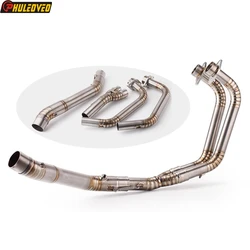 For Yamaha MT-03 2016-2024 R3 MT-25 2015-2024 R25 2014-2024 Motorcycle Exhaust System Header Manifold Connect ID:51mm Exhaust