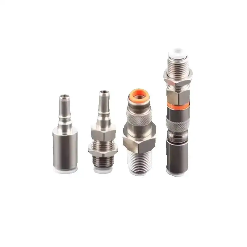 

10pc SMC One-Way Valve Quick-Connect Air Hose Fitting Kk2s/Kk2p-04H/04E/06H/06E Straight-Through Panel Type