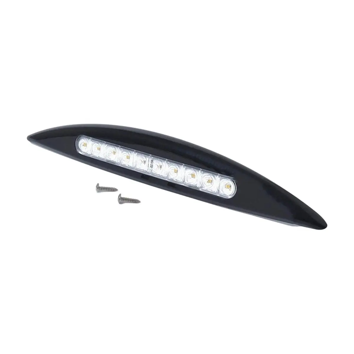 Compatible 12V Interior Roof Light Cabin Porch Light for RVs Campervans Yachts Black