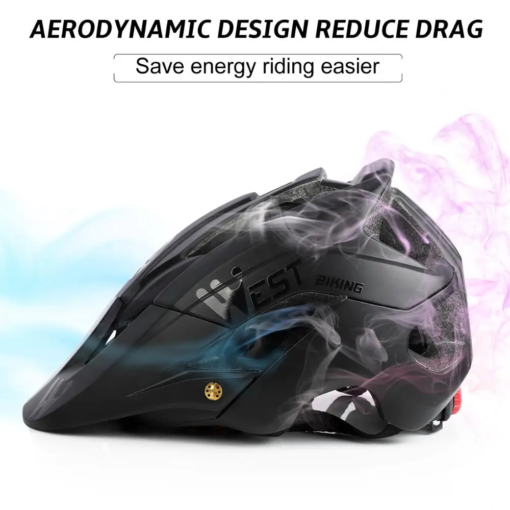 WEST BIKING Bike Helmet 56-62cm Breathable Ultralight MTB Integrally-molded Mountain MTB Cycling Helmet Safety Bicycle Helmet - AliExpress 18 WEST BIKING Bike Helmet 56-62cm Breathable Ultralight MTB Integrally-molded Mountain MTB Cycling Helmet Safety Bicycle Helmet - AliExpress 18