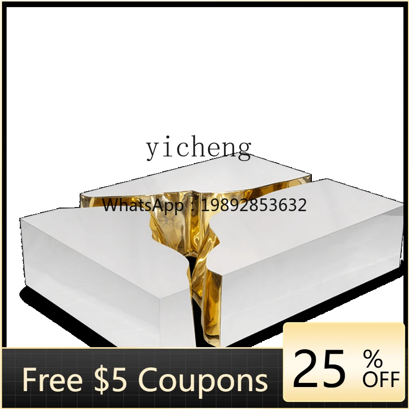 

XL Coffee Table Table Shaped Minimalist Model Room Living Room Villa Creative Design Tea Table