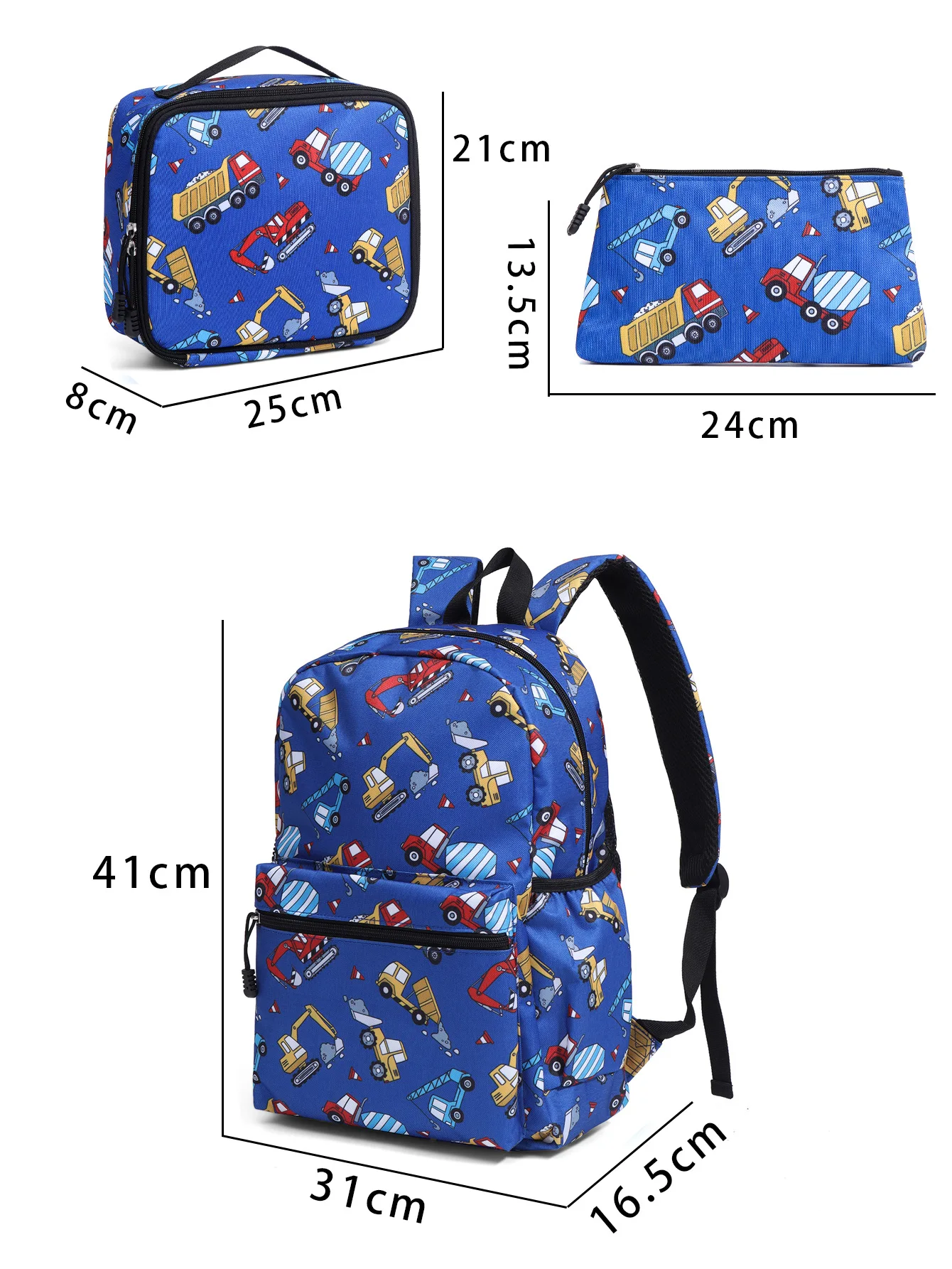 Football Print School Bags For Boy Kids Cute Printing School Backpack 3pcs/set Children Schoolbags Fashion Boys Backpack Satchel