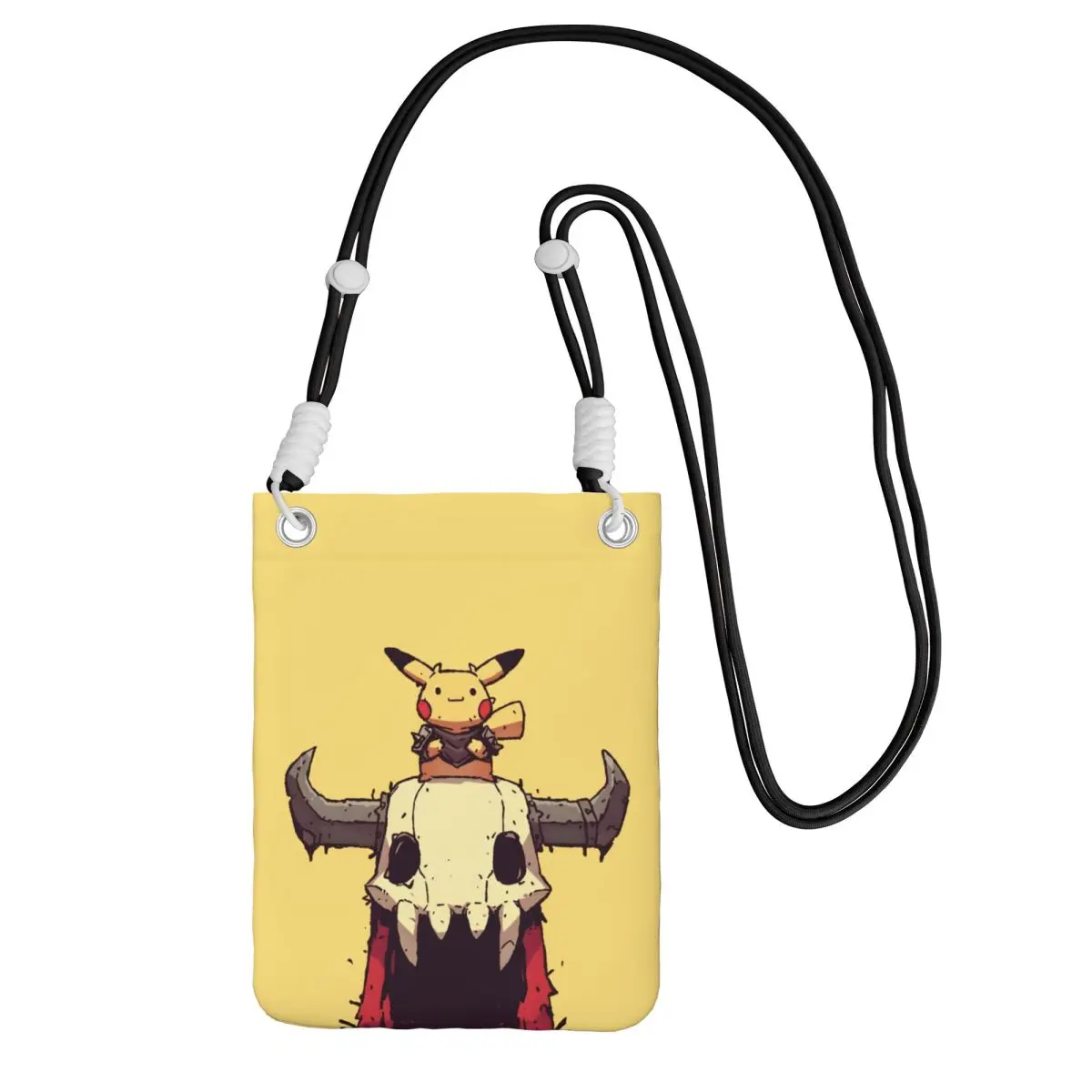 

Кошелек для смартфона P-Pikachus на заказ с ремешком, сумка через плечо для видеоигр, мужская и женская сумка для велоспорта, кемпинга, мобильного телефона