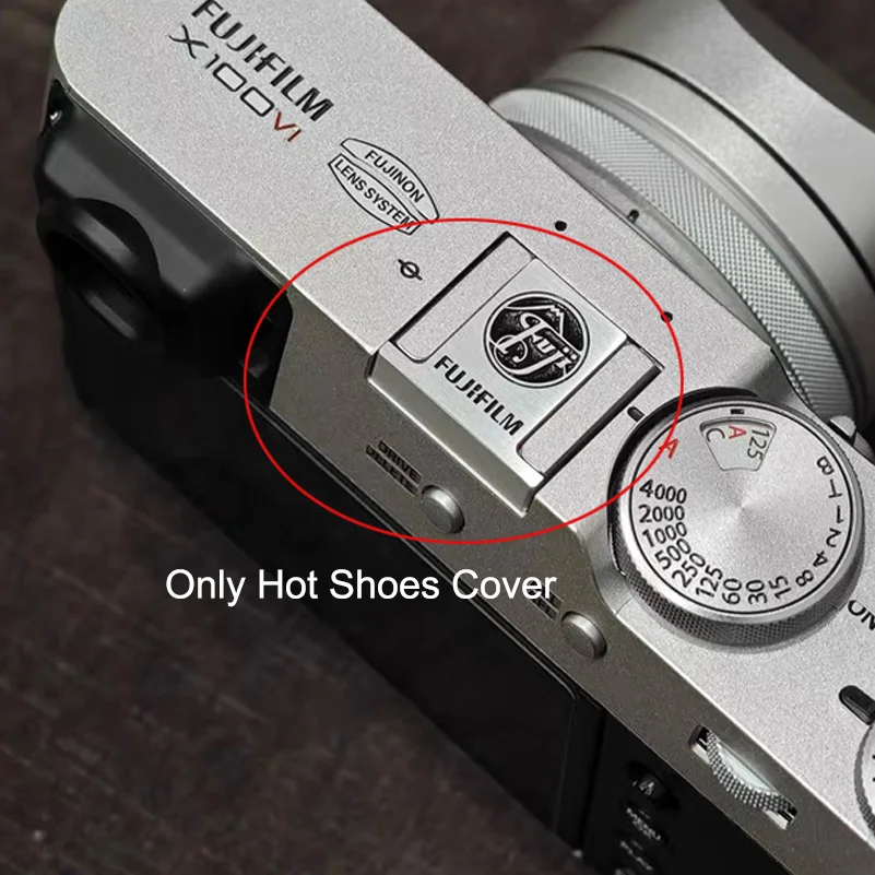 Osłona gorącej stopki aparatu do Fujifilm X100V X100VI przycisk spuszczania migawki