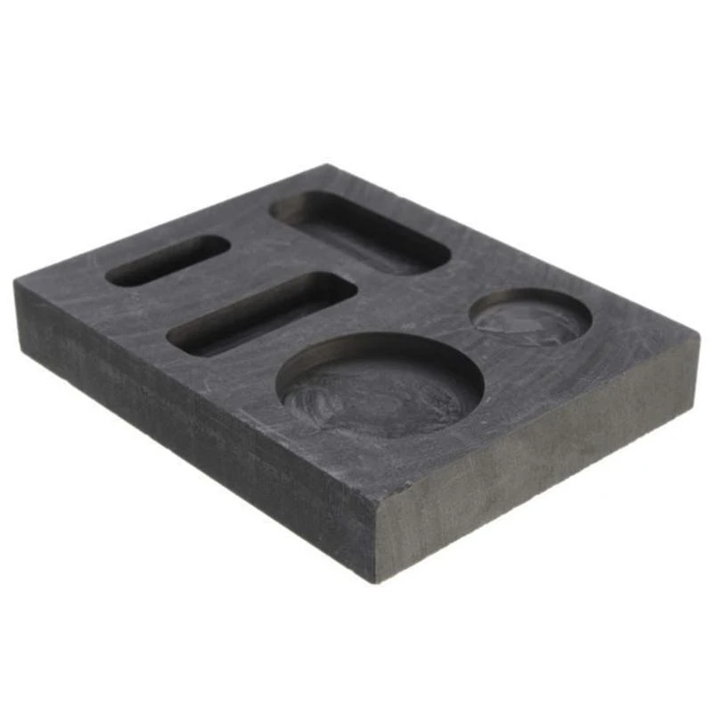  Crucible Mould Melting Ingot Mold for Melting Casting Refining Gold Silver