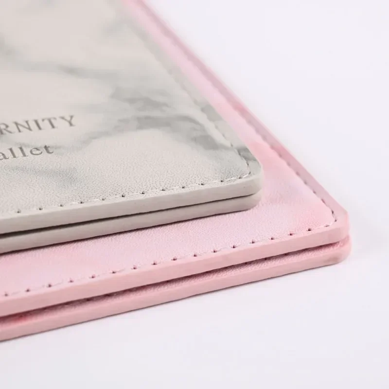 

New Marble Pattern Passport Case PU Leather Passport Holder Purse Travel Passport Protection Cover Card Case Wallet