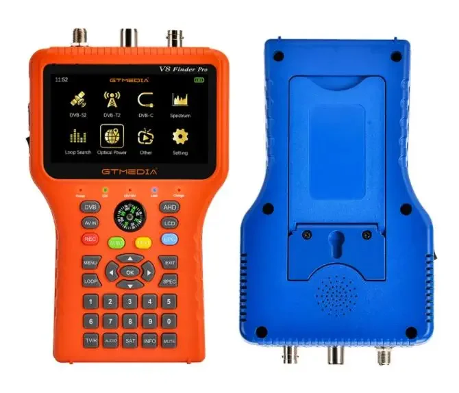 [Group] GTMEDIA V8 Finder PRO 2 Satellite Signal Finder DVB-S2X/lt/ S/T2/T/C AHD H.disparates Mètre Satellite 100% Original