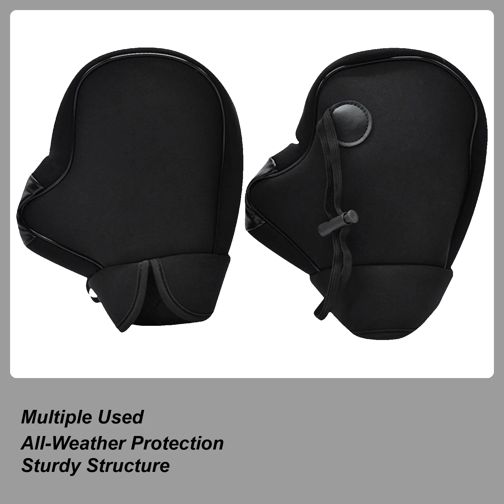 

Warm Motorcycle Gloves Windproof Warmer Handle Grip Bike Handlebar Mittens for Riding Winter Cycling Racing Motorbike Outdoor