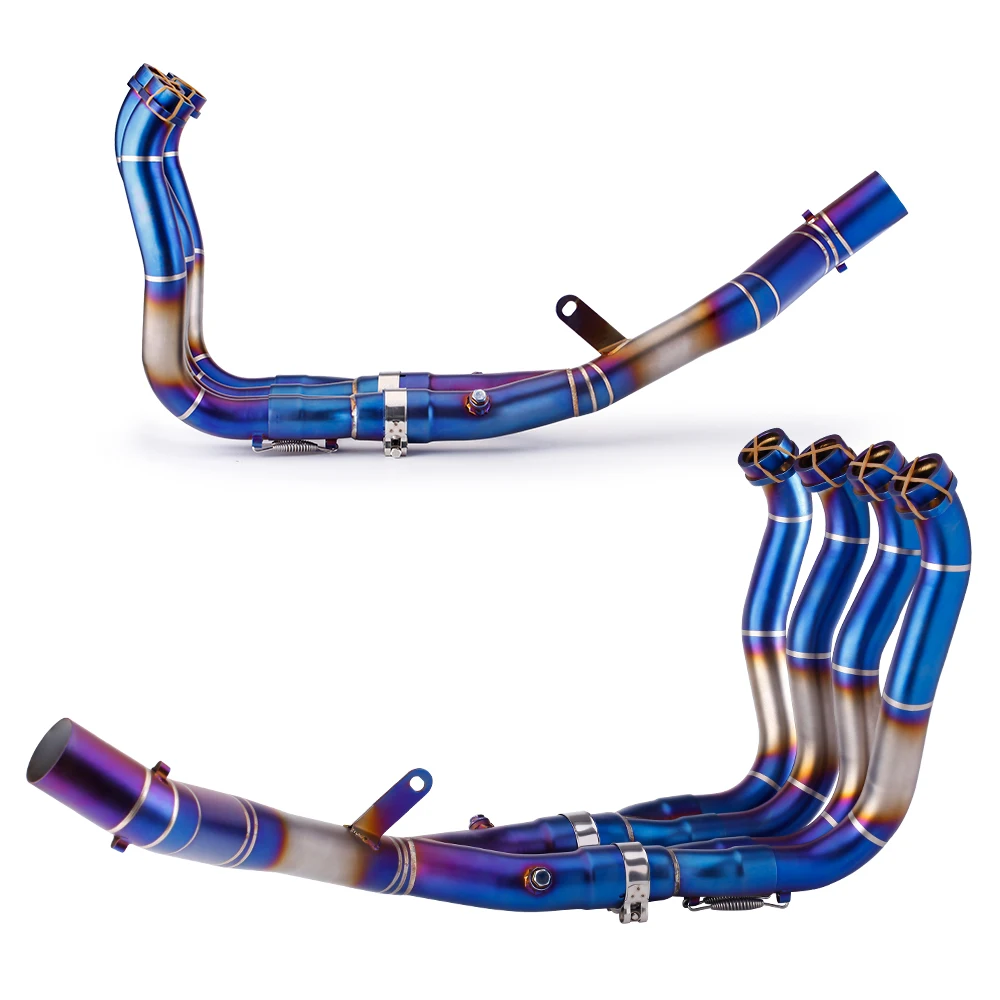 For Yamaha YZF-R1/R1M 2015-2024 Motorcycle Exhaust  Manifold 60MM Interface Escape Manifold Front Pipe Connect Original System