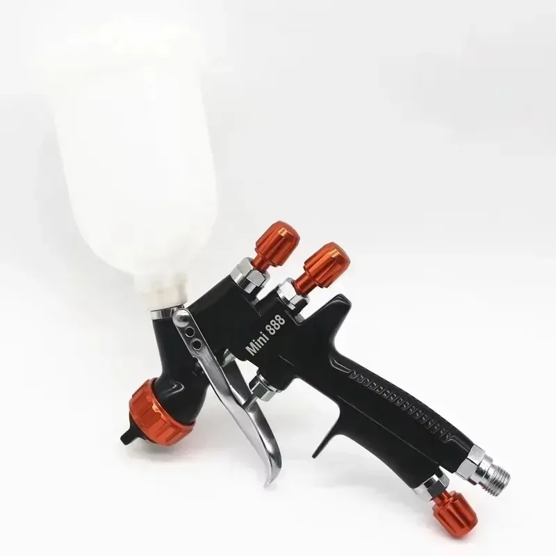 SRI 1.0mm 1.2mm Nozzle Professional Mini Paint Spray Gun Gravity Spray Gun Paint Automotive Pneumatic Spray Gun