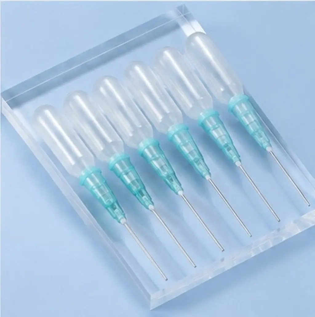 6Pcs Plastic Essential Oil Dropper Bottle For Lab Technician Christmas Crafts Supplies Firm Pipettes Dispensing