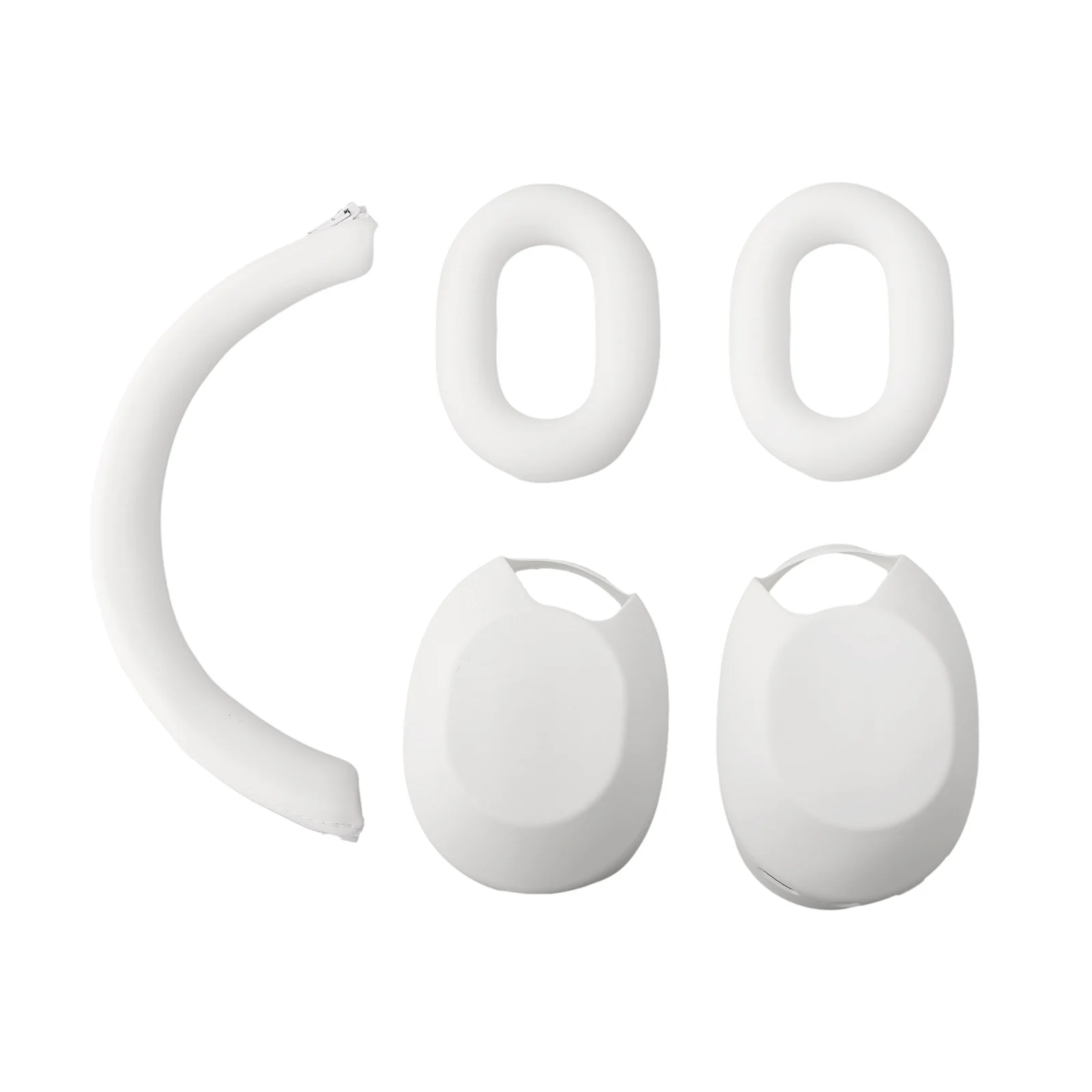 For WH1000XM5 Silicone Protective Cover Compatible With For WH 1000XM5 Headphones Complete Protection