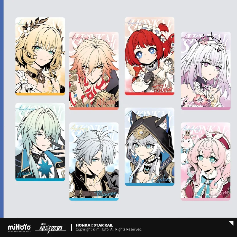 

Presale Sunsyea Honkai Star Rail Official Merch miHoYo Original Authentic Chrysos Heirs HJY Cards Phainon Mydei Anaxa
