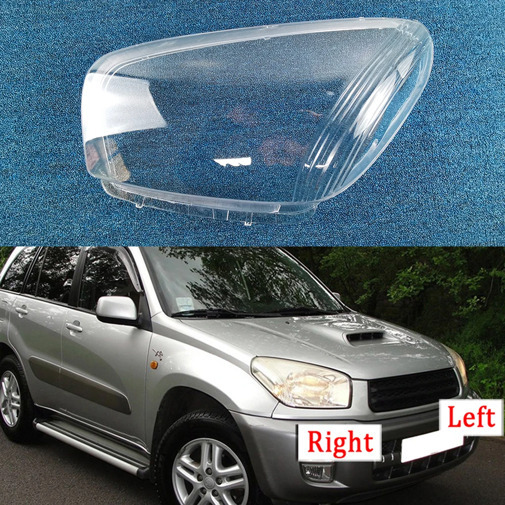 

Car Front Headlight Cover For Toyota Rav4 2001-2004 Auto Headlamp Lampshade Lampcover Head Lamp Light Glass Lens Shell