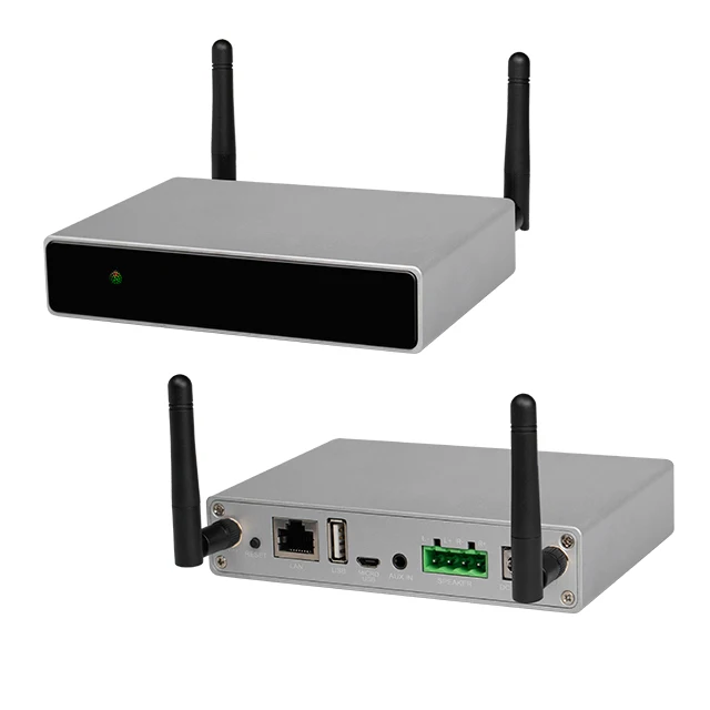 

Wireless Home Theater Multi Streaming System Android IOS App Remote Control BT 35W Wifi Audio Live Streaming Amplifier Receiver