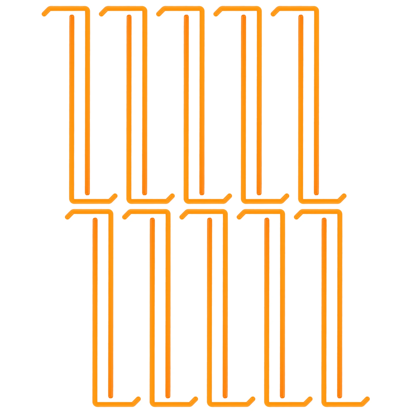 

Coating Rod Scraper L-shaped Spreader Science Plastic Sticks Teaching Cell Tool Laboratory for Wide Spreading Epoxy