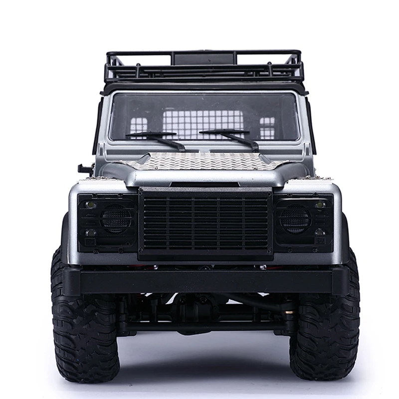 2Pcs Steel Front Light Lamp Guards Headlight Cover Grille For MN D90 MN99S 1/12 RC Car Upgrade Parts Accessories