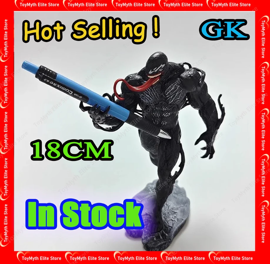 

Горячая 18 см фигурка Venom Legends Series, экшн-фигурка, аниме, модель из ПВХ, коллекция кукол, статуя Gk, модель куклы, игрушки, подарки для детей