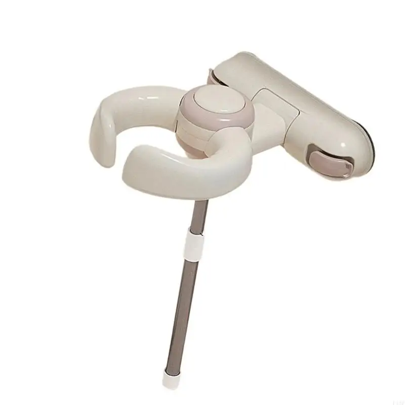 Supporto per bagnetto pieghevole a parete Supporto da bagno regolabile in altezza per neonati Bambino senza attrezzi F19F