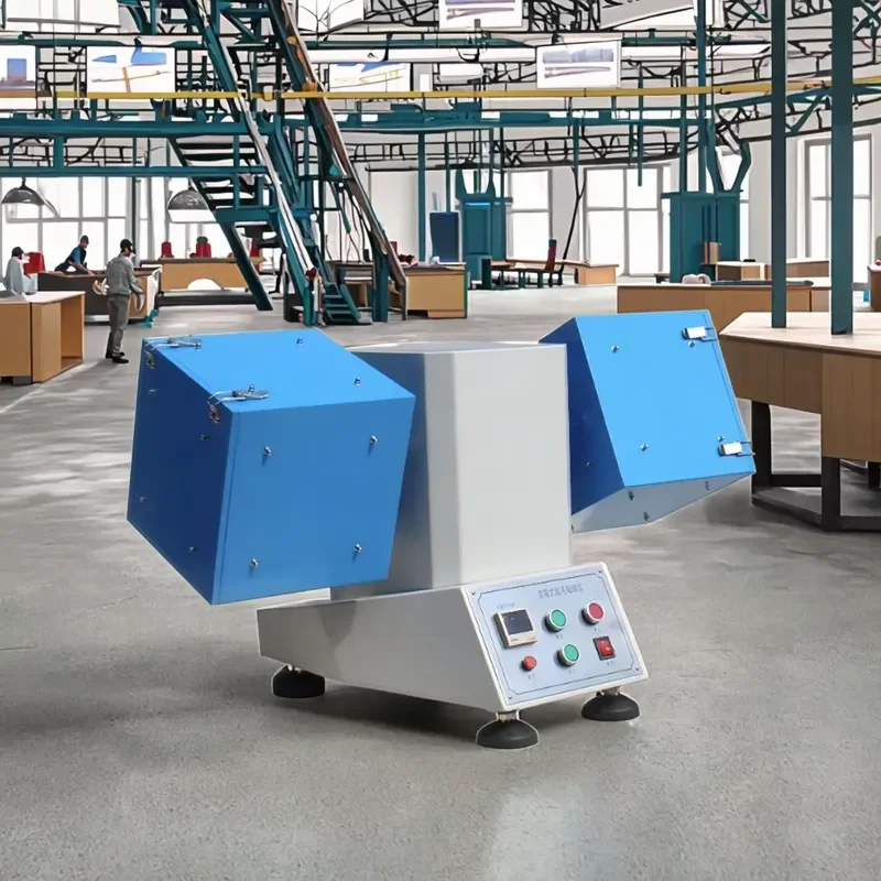 High Quality Double Drum Fabric Piling and Snagging Testing Machine Roll 2 Boxes Pilling Tester Textile Piling Test Machine
