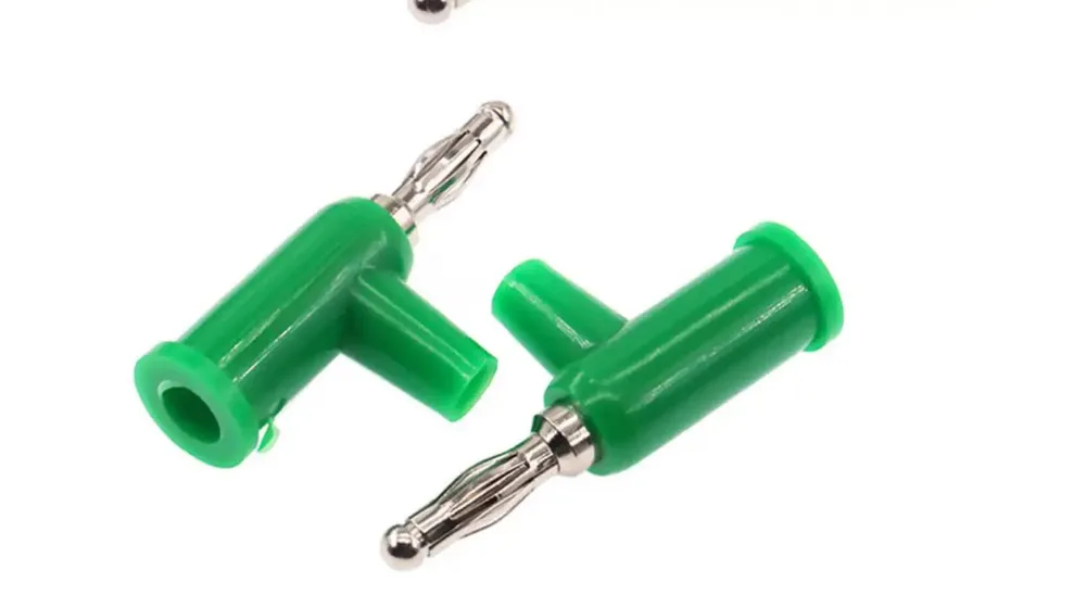 1 Stück 4-mm-Bananenstecker aus Kupfer, vernickelt, wiederverwendbar, mit Schraubanschluss, ohne Löten, Testleitung – Detail 6