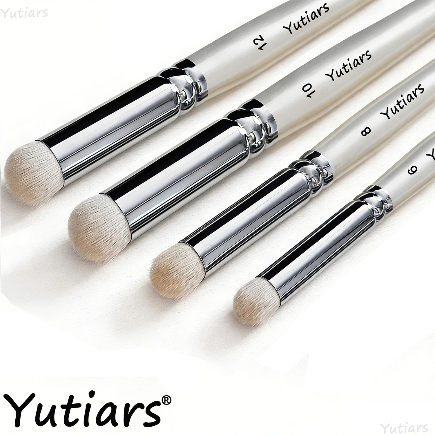 4Pcs Dry Brush Miniature Painting Brushes, Wool Professional Drybrush Set, Detail Paint Brushes for 40K Model Painting