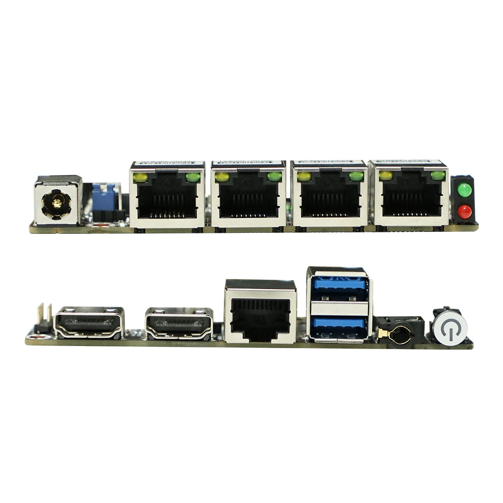 Designed  J3160 Mini PC Mainboard Single Channel DDR3 RAM 8GB Max Capacity Integrated Graphics Linux Application